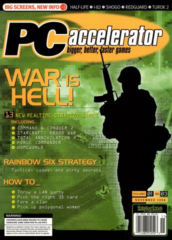 PC Accelerator Issue 003 November 1998