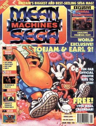 Mean Machines Sega Issue 15 (January 1994)