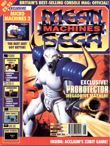 Mean Machines Sega Issue 20 (June 1994)
