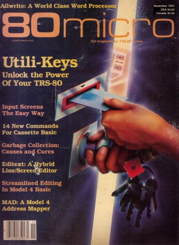 80 Microcomputing Issue 058 November 1984