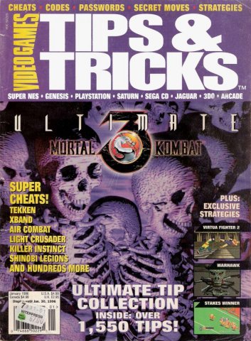 Tips & Tricks Issue 011 January 1996