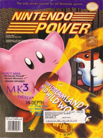 Nintendo Power Issue 072 (May 1995)