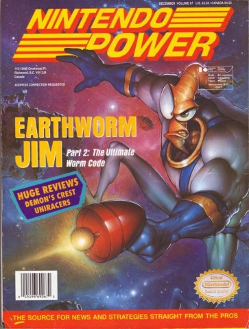 Nintendo Power Issue 067 (December 1994)