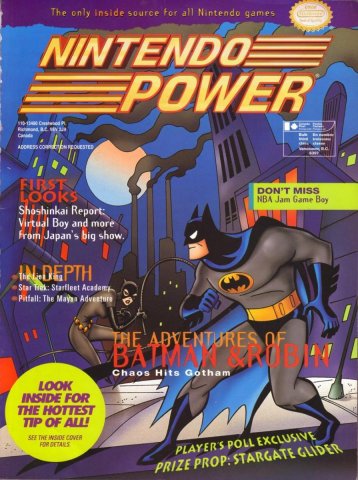 Nintendo Power Issue 068 (January 1995)
