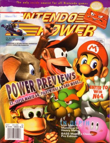 Nintendo Power Issue 086 (July 1996)