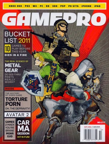 GamePro Issue 277 October 2011