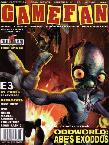 Gamefan Issue 65 August 1998 (Volume 6 Issue 8)