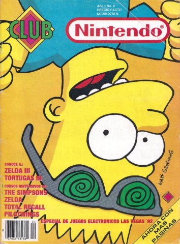 Club Nintendo (Mexico) Volume 1 Issue 04 March 1992