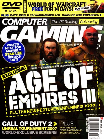 Computer Gaming World Issue 254 September 2005