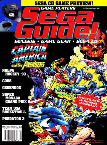 Game Players Sega Guide Vol.3 No.5 (October-November 1992)