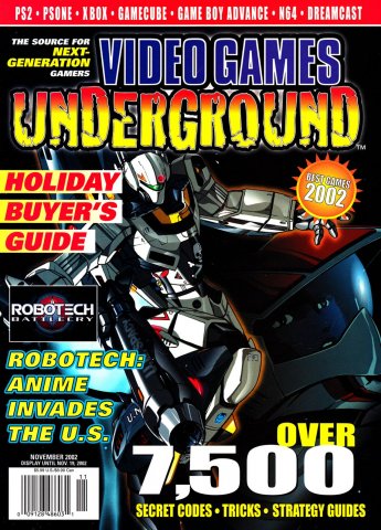 Video Games Underground Issue 4 November 2002