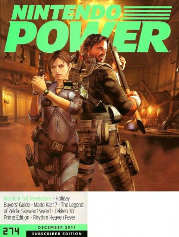 Nintendo Power Issue 274 December 2011