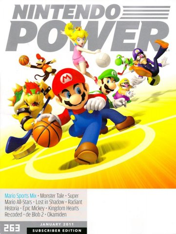 Nintendo Power Issue 263 January 2011