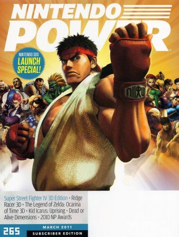 Nintendo Power Issue 265 March 2011