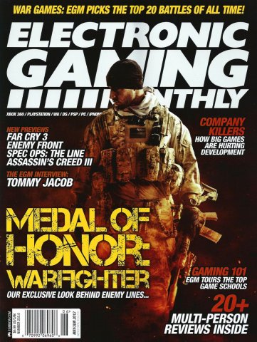 Electronic Gaming Monthly Issue 255 May-June 2012