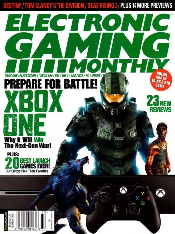 Electronic Gaming Monthly Issue 261 Fall 2013 (Cover 1 of 2)