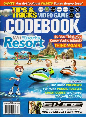 Tips & Tricks Video Game Codebook November-December 2009