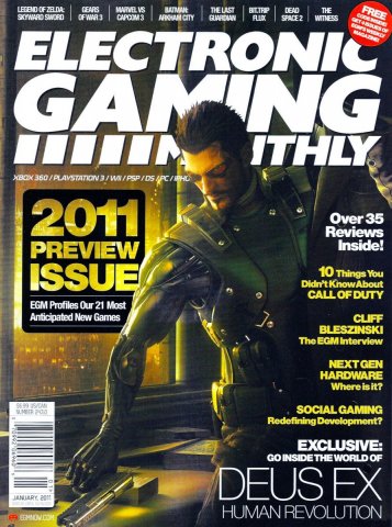 Electronic Gaming Monthly Issue 243 January 2011