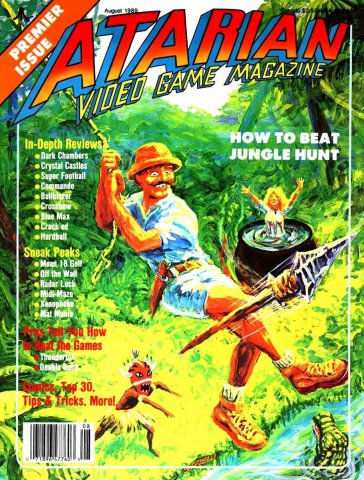 Atarian Video Games Issue 02 Aug 1989