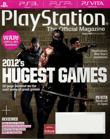 PlayStation The Official Magazine (USA) Issue 054 January 2012