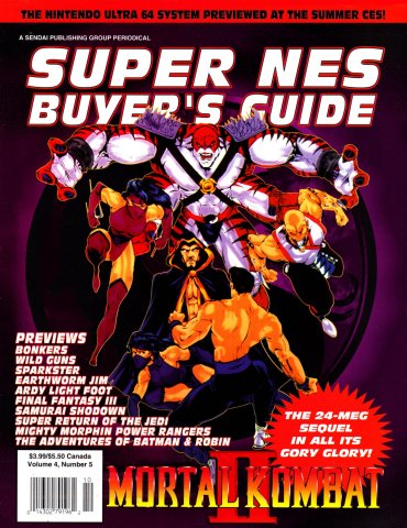 Super NES Buyer's Guide Volume 4 Number 5 September/October 1994