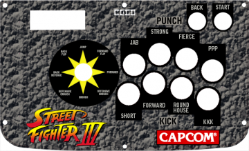 My Custom Hori Real Arcade Pro EX SE Artwork