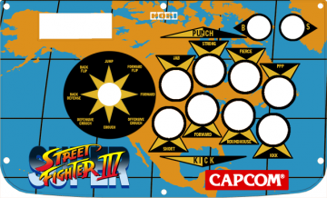 My Custom Hori Real Arcade Pro EX SE Artwork (Super SFIV Edn.) 