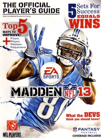 Madden NFL 13 Official Player's Guide