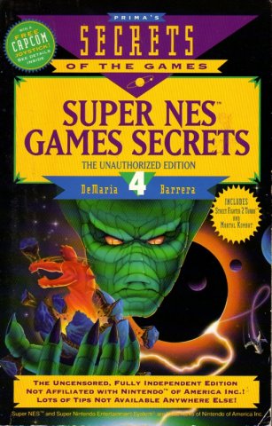 Super NES Games Secrets Volume 4