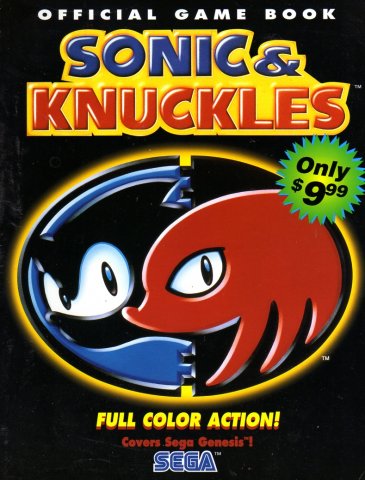 Sonic and Knuckles Official Game Book