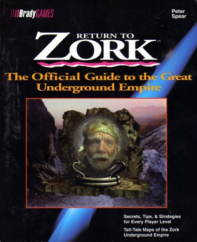 Return to Zork Official Guide to the Great Underground Empire