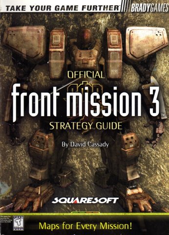 Front Mission 3 Official Strategy Guide