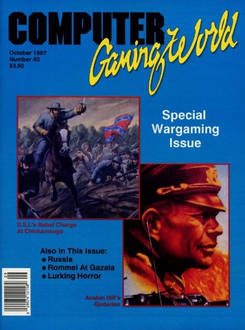 Computer Gaming World Issue 040 October 1987