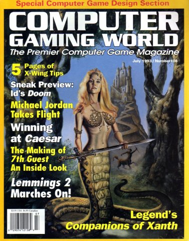 Computer Gaming World Issue 108 July 1993