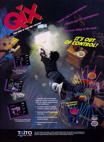 Qix (April, 1991)