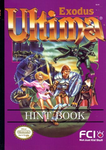 Ultima Exodus Hint Book