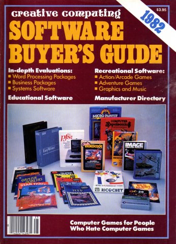 Creative Computing Software Buyer's Guide 1982