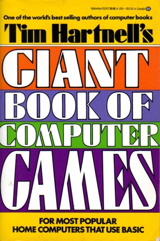 Tim Hartnell's Giant Book Of Computer Games