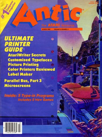 Antic Issue 029 March 1985