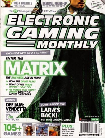 EGM 166 May 2003 cover 2