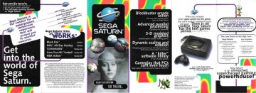 Sega Saturn Brochure