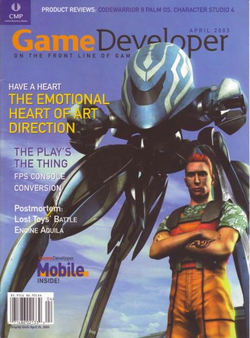 Game Developer 089 Apr 2003