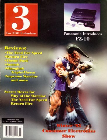 3 For 3DO Enthusiasts Issue 03 March April 1995