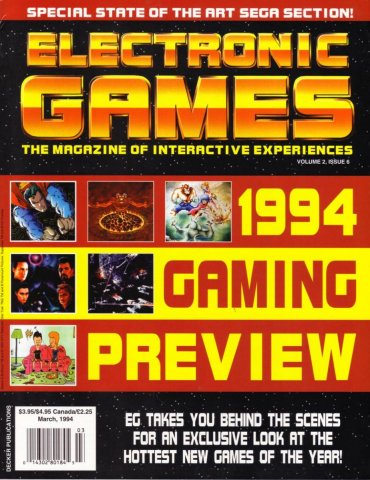 Electronic Games 052 Mar 1994 Vol 2 Issue 006