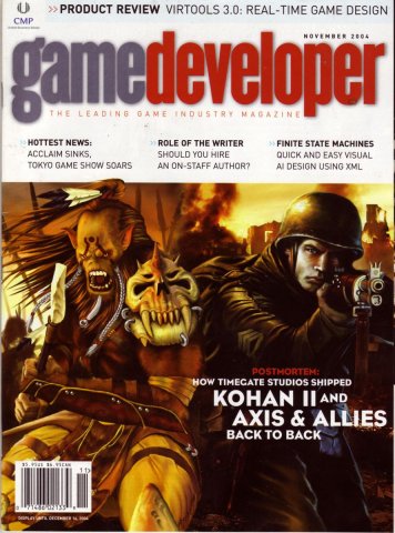 Game Developer 107 Nov 2004