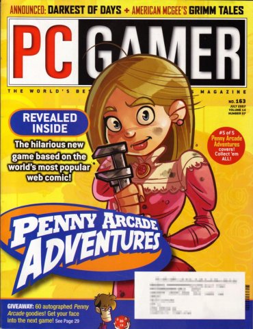 PC Gamer Issue 163 July 2007 (Cover 5 of 5)