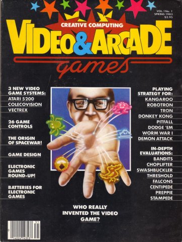 Creative Computing Video and Arcade Games Issue 1