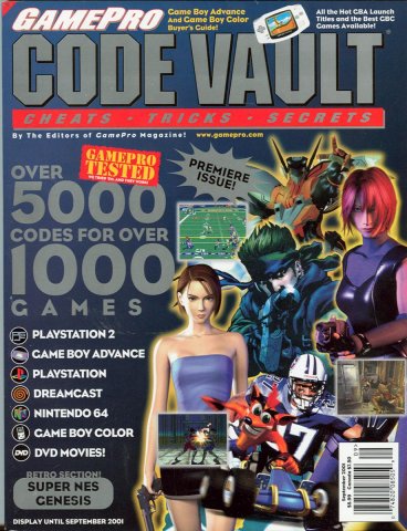 Code Vault Issue 01 September 2001