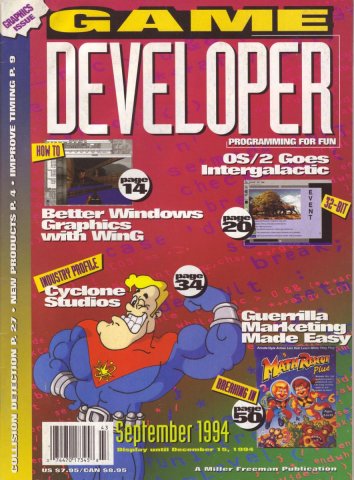Game Developer 003 Sep 1994