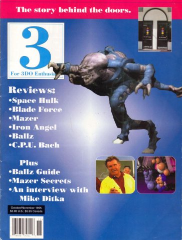 3 For 3DO Enthusiasts Issue 06 Oct Nov 1995